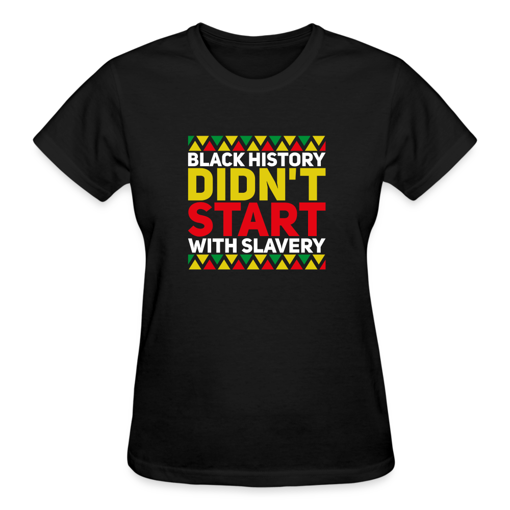 BLACK HISTORY DIDN'T START WITH SLAVERY - black