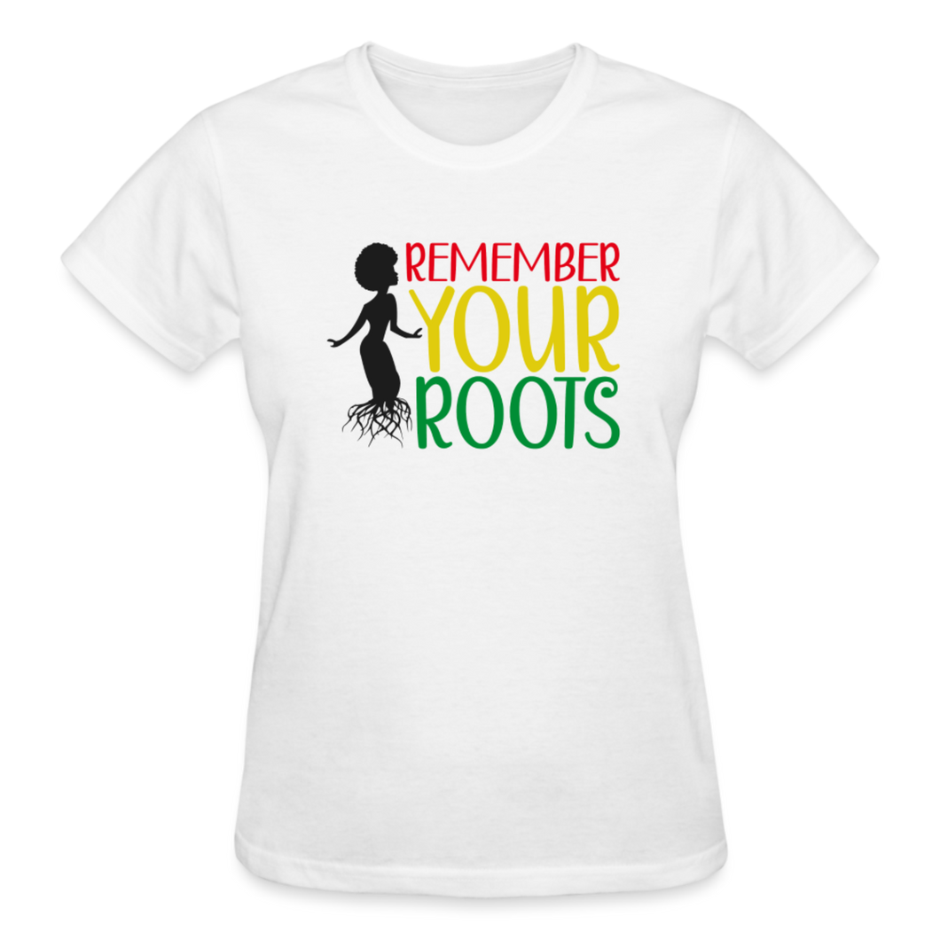 REMEMBER YOUR ROOTS - white