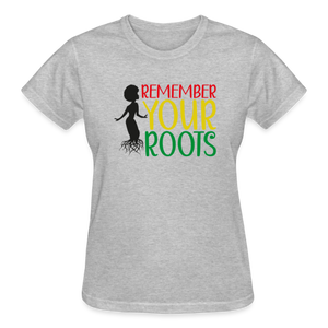 REMEMBER YOUR ROOTS - heather gray