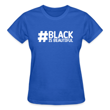 Load image into Gallery viewer, #BLACK IS BEAUTIFUL (WHT) - royal blue
