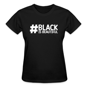 #BLACK IS BEAUTIFUL (WHT) - black