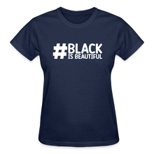 Load image into Gallery viewer, #BLACK IS BEAUTIFUL (WHT) - navy
