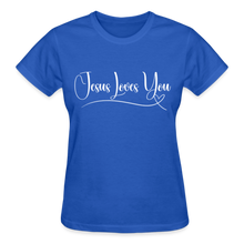 Load image into Gallery viewer, JESUS LOVES YOU - royal blue

