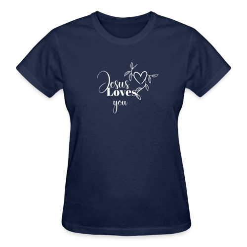 JESUS LOVES YOU - navy