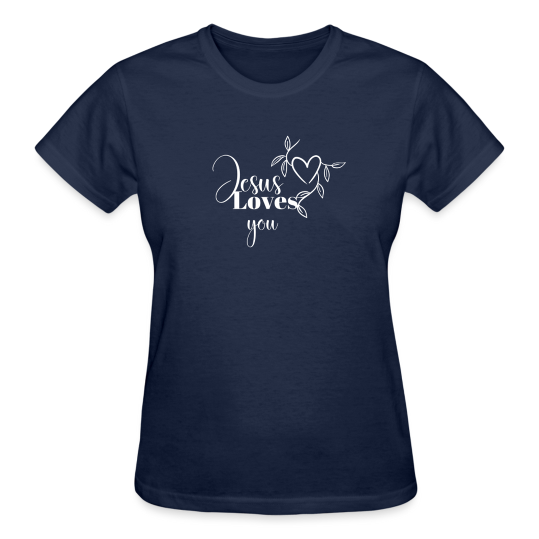 JESUS LOVES YOU - navy