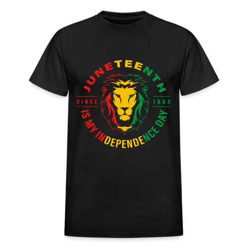 JUNETEENTH LION COLOR - black