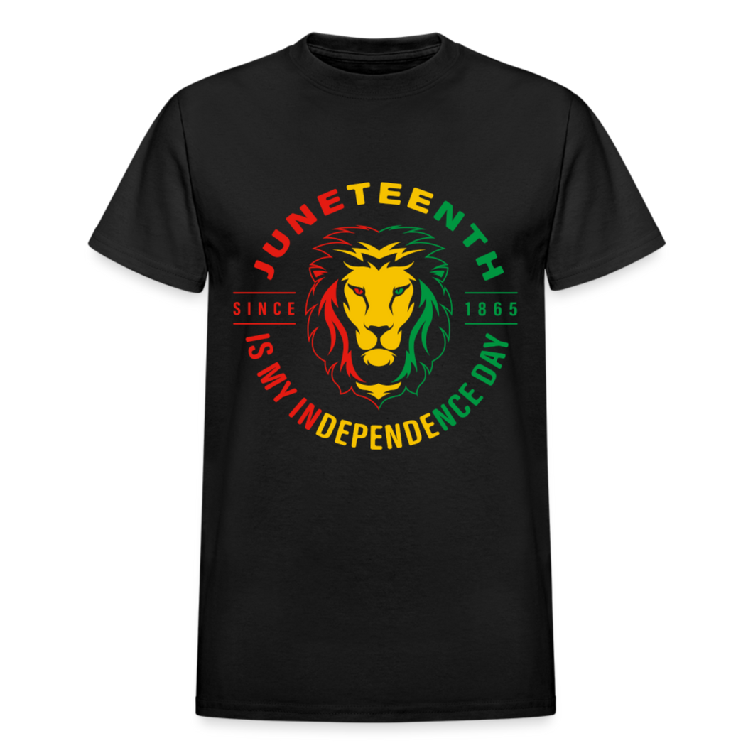 JUNETEENTH LION COLOR - black