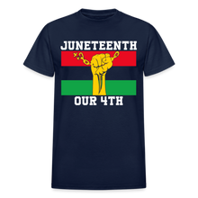 Load image into Gallery viewer, JUNETEENTH OUR 4TH - navy
