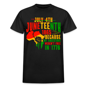 JULY 4TH JUNETEENTH 1865 BECAUSE MY ANCESTORS - black