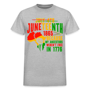 JULY 4TH JUNETEENTH 1865 BECAUSE MY ANCESTORS - heather gray