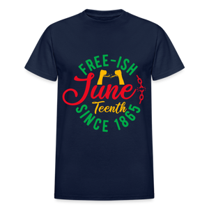 FREE-ISH JUNE TEENTH SINCE 1865 - navy