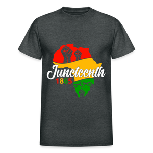 JUNETEENTH 1865 WHITE - deep heather