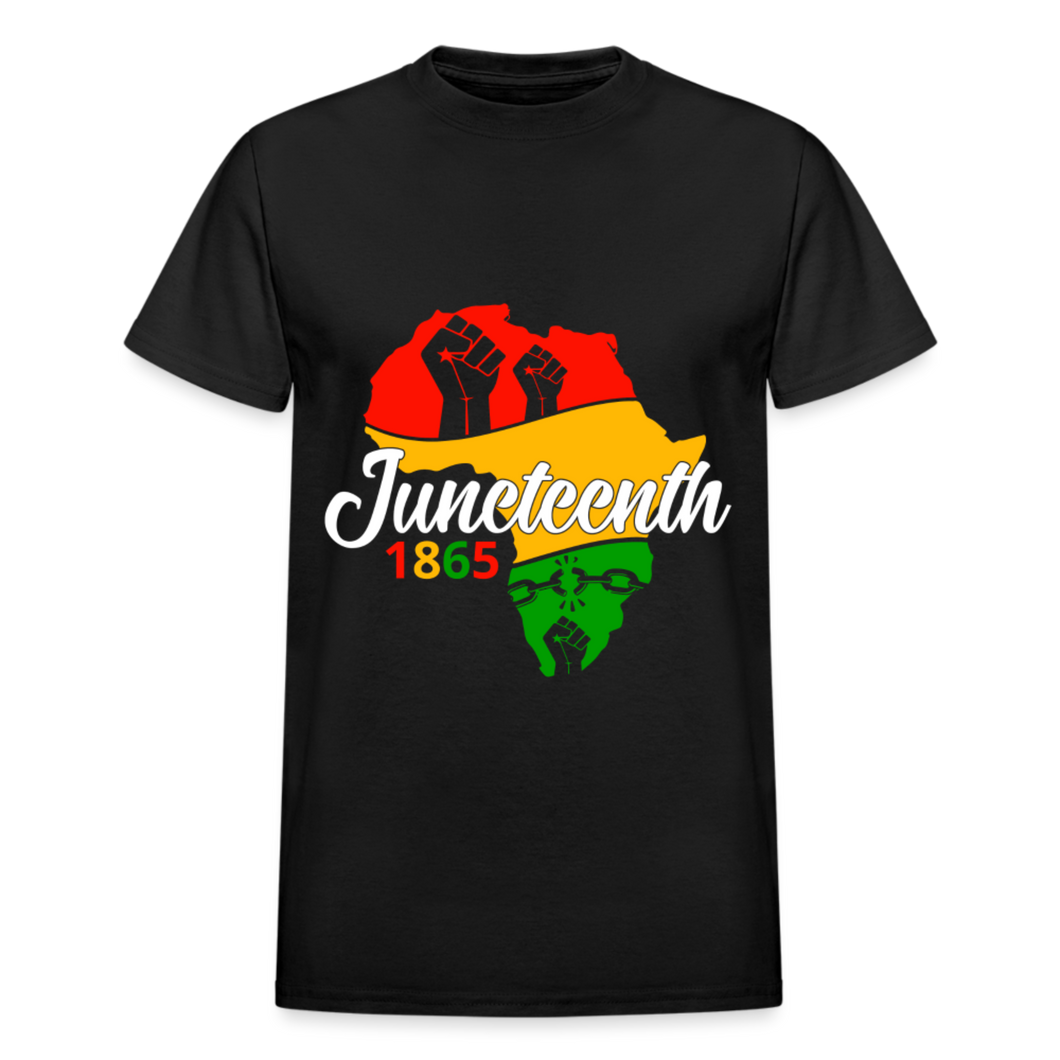 JUNETEENTH 1865 WHITE - black