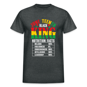 JUNE TEENTH BLACK KING NUTRITION FACTS - deep heather