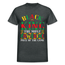 Load image into Gallery viewer, BLACK KING THE MOST POWERFUL PIECE OF THE GAME - deep heather
