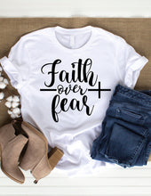 Load image into Gallery viewer, Faith Over Fear T-Shirt
