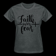 Load image into Gallery viewer, Faith Over Fear - deep heather
