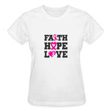 Load image into Gallery viewer, FAITH HOPE LOVE - white
