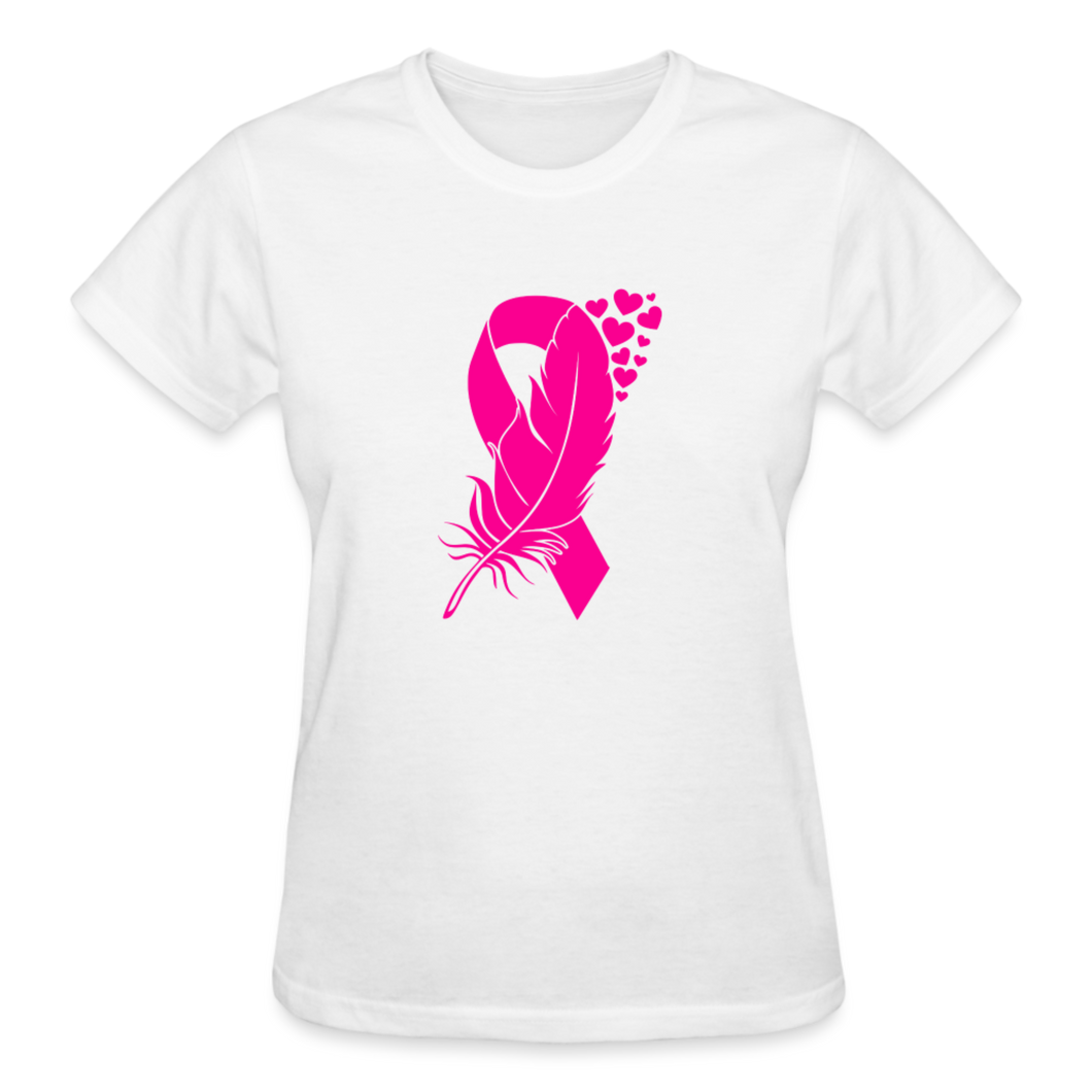 FEATHER CANCER - white