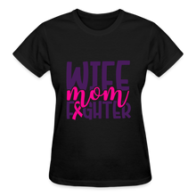 Load image into Gallery viewer, WIFE MOM FIGHTER - black
